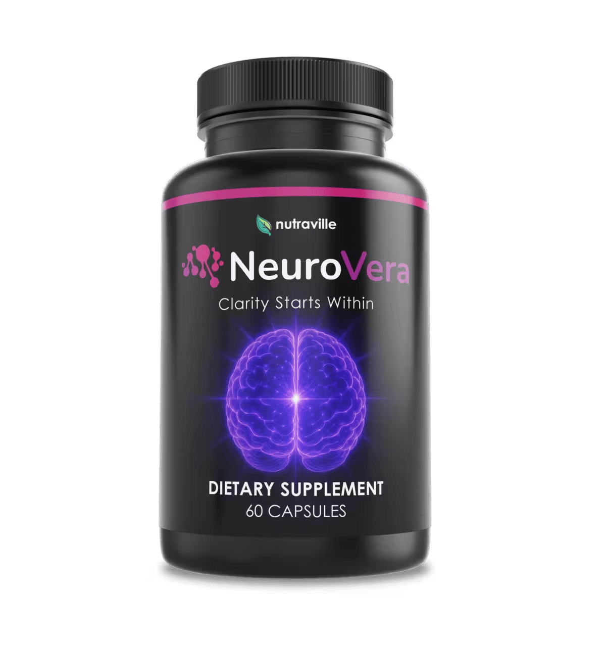 Single bottle of NeuroVera, 30-day supply